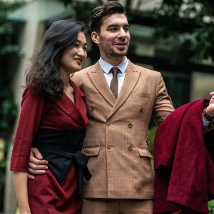 a classy man and classy woman